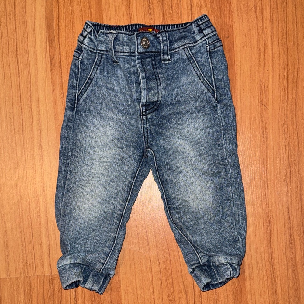7 For All Mankind size 12 months mod. Classic Blue Kids jogger Jeans